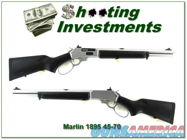 Marlin 1895 TSBL Trapper 16.5in Stainless 45-70