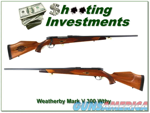 Weatherby Mark V Deluxe German 300 Wthy Mag made in 1960!