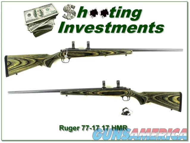 Ruger All-Weather 77/17 17HMR 24" Laminate looks unfired
