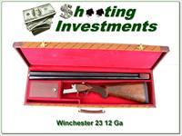 Winchester Model 23 Ducks Unlimited 12 Gauge in case