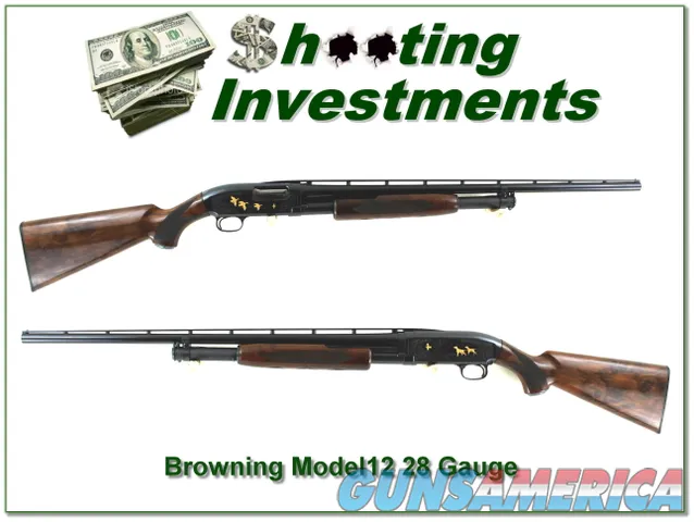 Browning Model 12 High Grade G6 28 Gauge XX Wood in box!