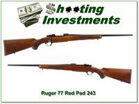 Ruger 77 Red Pad pre-Warning 243 22in Img-1