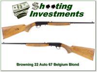 Browning 22 Auto 67 Belgium blond Img-1