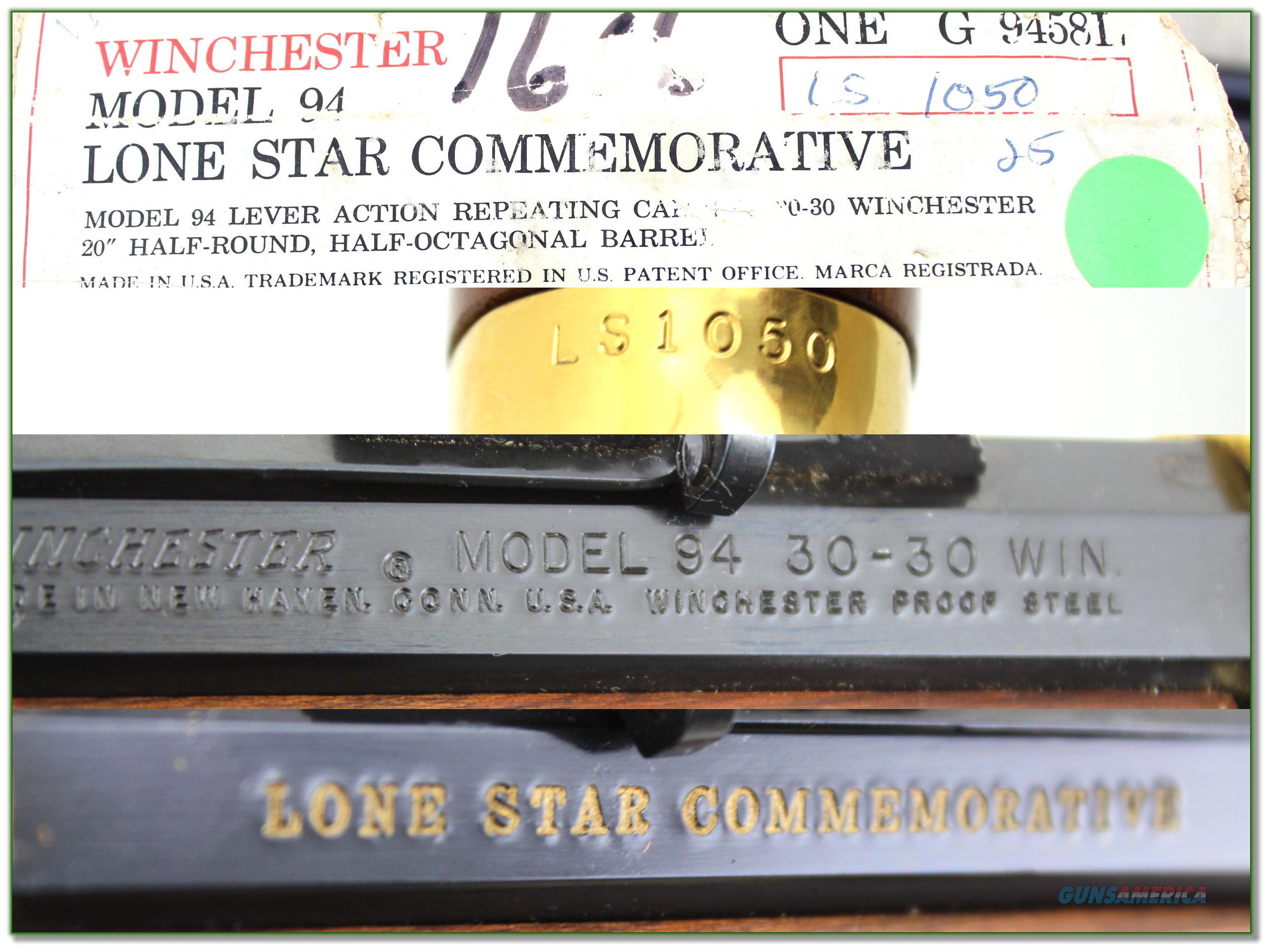 Winchester Lone Star 3030 20in Car... for sale at