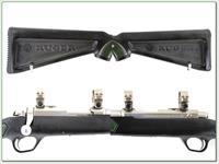 Ruger 77/22 22 LR Skeleton Zytel stock Green Inserts!
