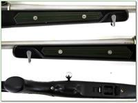 Ruger 77/22 22 LR Skeleton Zytel stock Green Inserts!