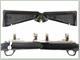 Ruger 77/22 22 LR Skeleton Zytel stock Green Inserts!