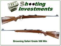 Browning 1962 Belgium made Safari Grade 308 MINT!