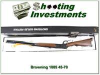 Browning 1886 26in Octagonal rifle 45-70 New in BOX Img-1