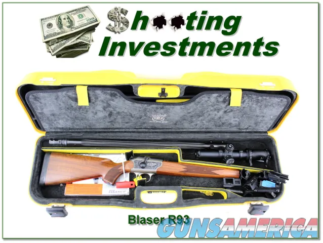 Blaser R93, 6 barrel set, in case!