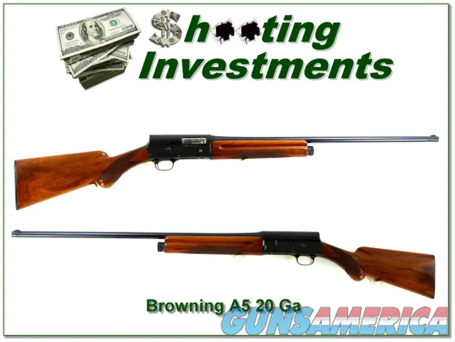 Browning A5 20 Gauge 63 Belgium 28in Modified Img-1