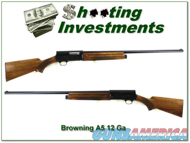 Browning A5 Light 12 67 Belgium Blond Exc Cond!