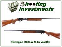 Remington 1100 LW 1100LW 20 Gauge Vent Rib Img-1