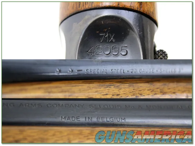 Browning A5 71 Belgium Magnum 20 Ga 26in IV VR