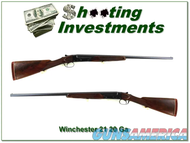 Winchester Model 21 20 Gauge Trap Skeet made in 1936!