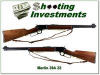 Marlin Golden 39-A Mountie 1966 JM Marked Straight Stock 20in Collector Img-1