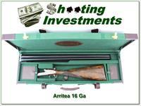  Arrieta Model 872 Sidelock 16 Gauge New in case!