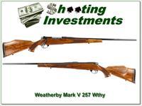 Weatherby Mark V Deluxe 257 Wthy as new Img-1