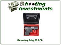 Baby Browning 25 ACP Exc Cond in factory box/case Img-1