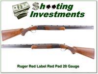Ruger Red Label 20 Gauge Exc Cond Red Pad Img-1