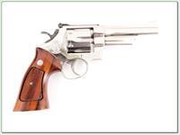 Smith & Wesson Model 27-2 rare 5in Polished Nickel Img-2