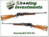 Browning BLR machined steel 1974 243 Win Img-1