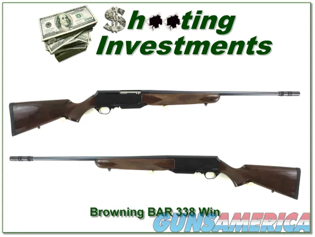 Browning BAR Safari in no longer made 338 Win Mag with BOSS!