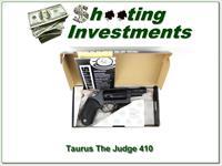 Taurus The Judge 410 45 3in gloss blue unfired in box Img-1