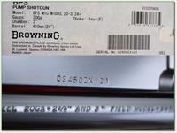  Browning BPS Micro Midas 20 Ga NIB Img-4