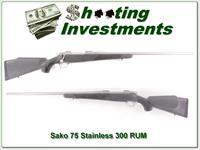 Sako 75 All-Weather Stainless 300 RUM RARE Img-1