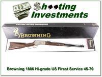Browning 1886 Hi-Grade 45-70 Unfired Img-1