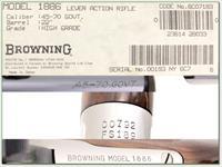 Browning 1886 Hi-Grade 45-70 Unfired Img-4