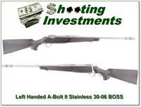 Browning A-bolt II LH Staonless Stalker 30-06 w BOSS!