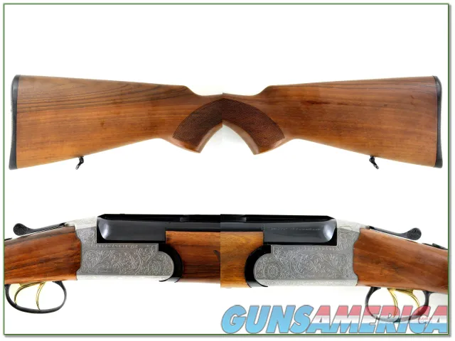Antonio Zoli Combination Gun 12 Ga over 6.5x55 Exc Cond Img-2