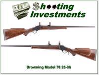 Browning Model 78 in hard to find 25-06 HB Img-1