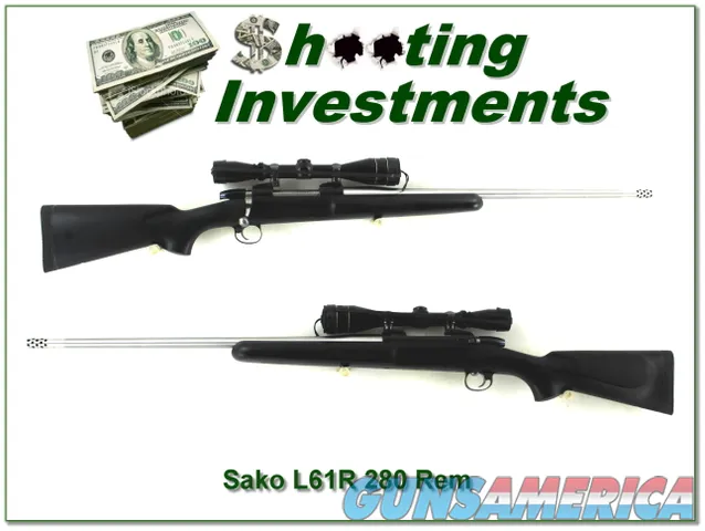 Sako L61R Custom in 280 Rem 1 hole shooter!