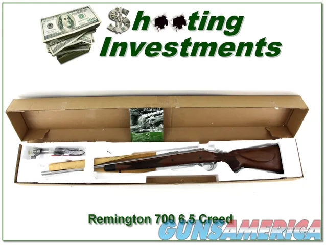 Remington Model 700 CDL SF Limited Stainless Walnut 6.5 Creedmoor NIB Img-1