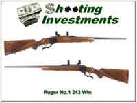  Ruger No.1 B 1976 Liberty 243 Winchester Red Pad Img-1