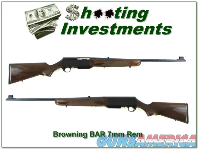 Browning BAR Grade 1 7mm Rem Looks New!