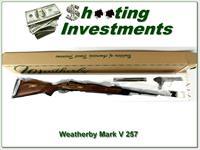  Weatherby Mark V Custom Safari Grade 257 Wthy Custom Shop special order Img-1