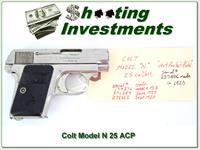 Colt Model N 1908 25 ACP made in 1920 Img-1
