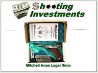 Mitchell Arms P-08 Luger 9mm Stainless ANIB 4 Magazines Img-1