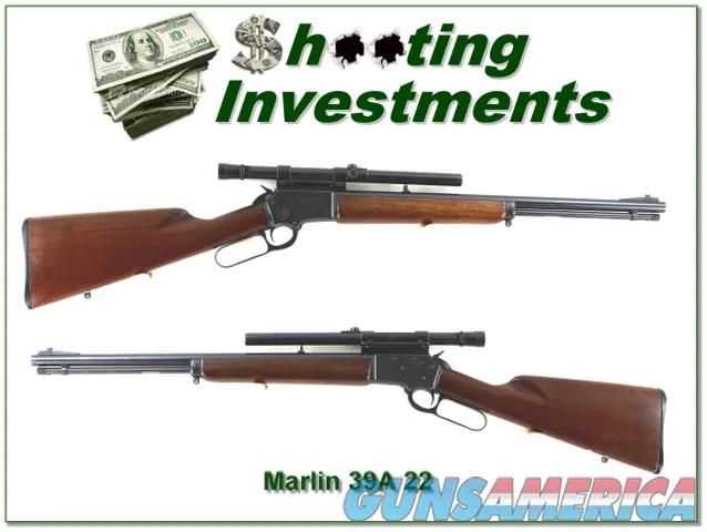 Marlin 39A Texan carbine made in 1954 Exc Cond Img-1