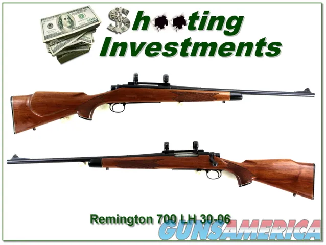 Remington 700 Left-Handed BDL Custom Deluxe in 30-06 Exc Cond!