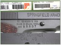 Springfield Armory Micro Compact 1911 45 ACP Img-4