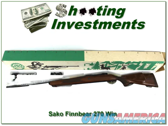 Sako L61R Finnbear 270 Win Exc Cond in box!