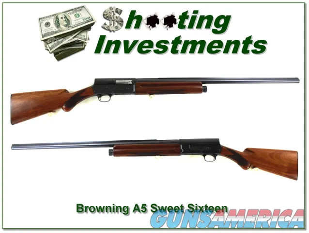 Browning A5 Sweet Sixteen 57 Belgium 28in Mod barrel