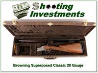 Browning 1986 Superposed Classic 20 Ga in case Img-1