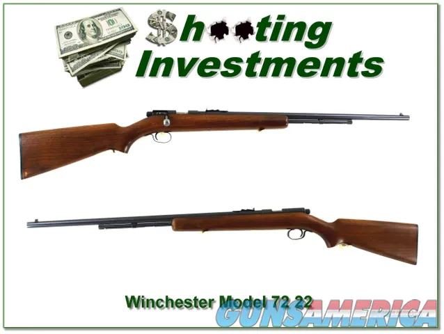  Winchester Model 72A 72-A .22 Short Long Rifle Bolt-Action Rifle 1935-1945