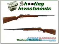  Winchester Model 72A 72-A .22 Short Long Rifle Bolt-Action Rifle 1935-1945